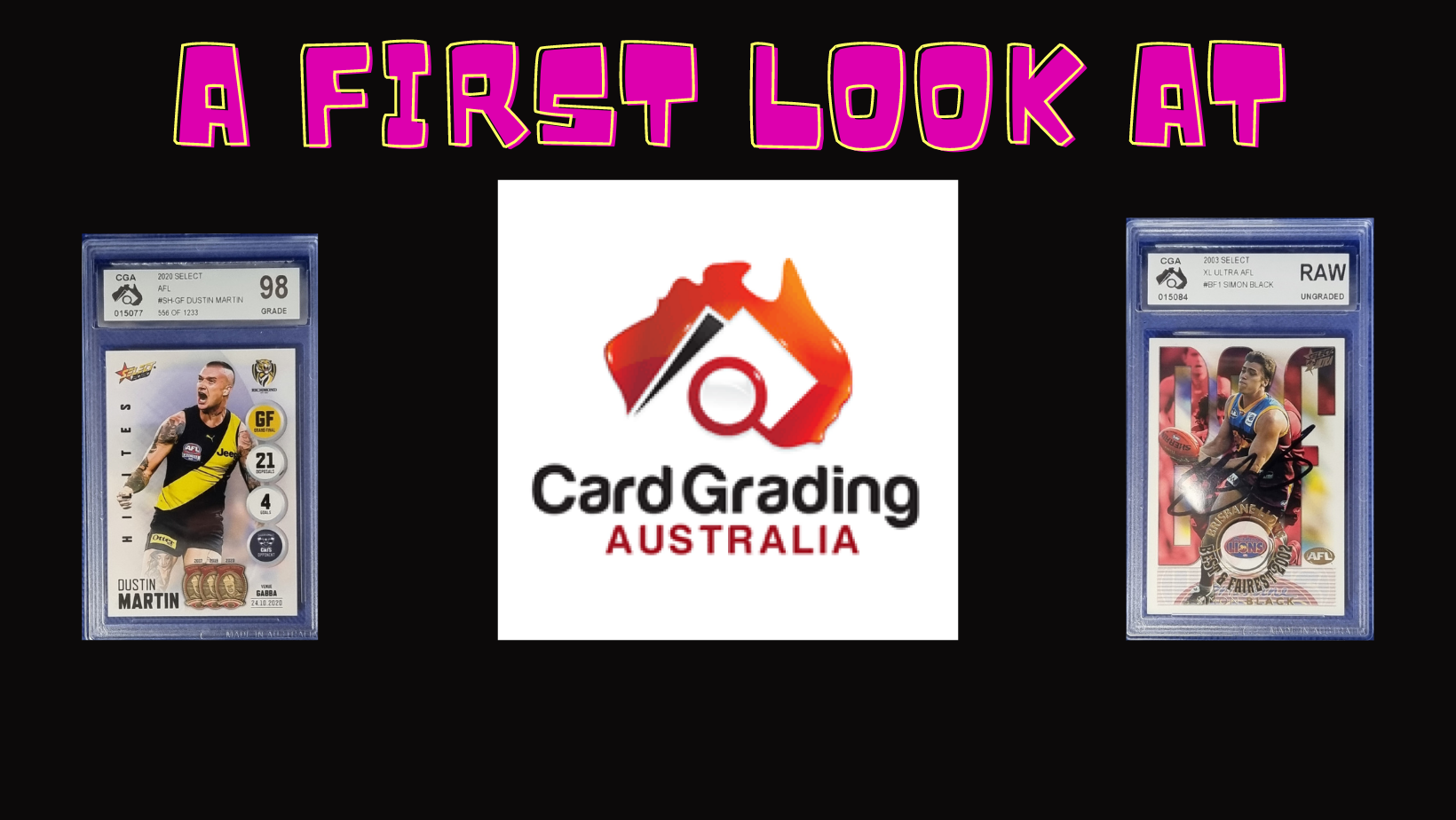 Card Grading Australia - A First Look