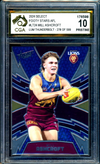 2024 Select AFL Luminous THUNDERBOLT Will Ashcroft Graded CGA 10 Brisb