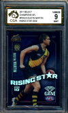 2011 Select Champions AFL RISING STAR GEM ROOKIE CARD Dustin Martin Gr