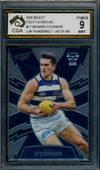 2024 Select AFL Luminous Thunderbolt /599 Mark O'Connor Graded CGA 9 G