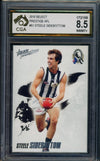 2010 Select Prestige Steele Sidebottom ROOKIE CARD Graded CGA 8.5 Coll