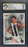 2024 Select AFL Hilites Nick Daicos MATCH WINNING GOAL Graded CGA 9 Co