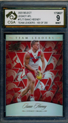 2023 Select Legacy AFL TEAM LEADERS Isaac Heeney Graded CGA 9 Sydney S