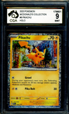 2023 Pokemon McDonald's Collection #6 Pikachu HOLO Graded CGA 9 Mint T