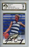 2000 Select AFL Draft Pick Signature ROOKIE CARD Joel Corey Graded CGA