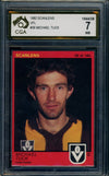 1982 Scanlens VFL Michael Tuck Graded CGA 7 RARE VINTAGE Richmond Lege