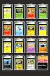 2022 Pokemon McDonald's Collection FULL SET GRADED 1-15 CGA Graded TCG