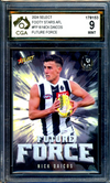 2024 Select AFL FUTURE FORCE Nick Daicos Graded CGA 9 Collingwood