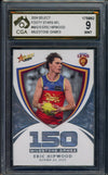 2024 Select AFL Footy Stars MILESTONE GAMES Eric Hipwood Graded CGA 9