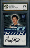 2010 Select Prestige  PICK SIGNATURE Daniel Menzel Graded CGA 8.5