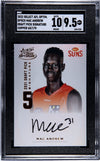 2022 Select AFL Optimum DRAFT PICK SIGNATURE Mac Andrew Graded SGC 9.5