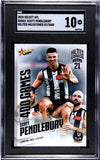 2024 Select AFL Hilites 400 Games Milestone Scott Pendlebury Graded SG