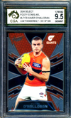 2024 Select AFL Luminous THUNDERBOLT Xavier O'Halloran Graded CGA 9.5