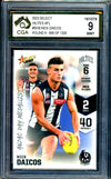 2023 Select Hilites AFL ANZAC DAY MEDALIST Nick Daicos Graded CGA 9 Co